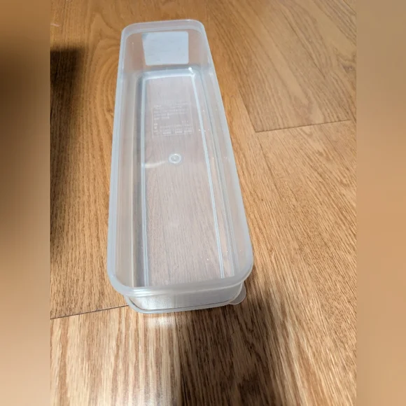 Clear Plastic Storage Containers Set (6) - Picture 2 of 2